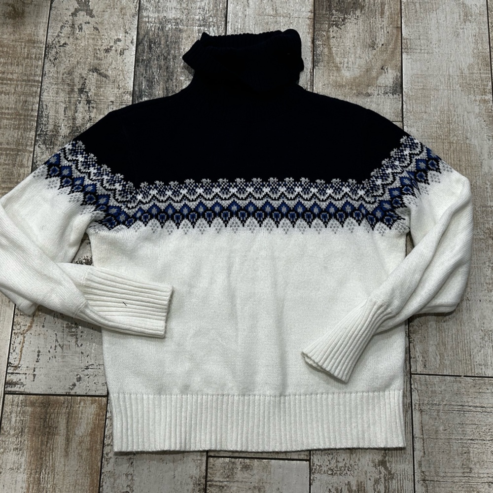 Jack by BB Dakota turtleneck sweater holiday sz Large